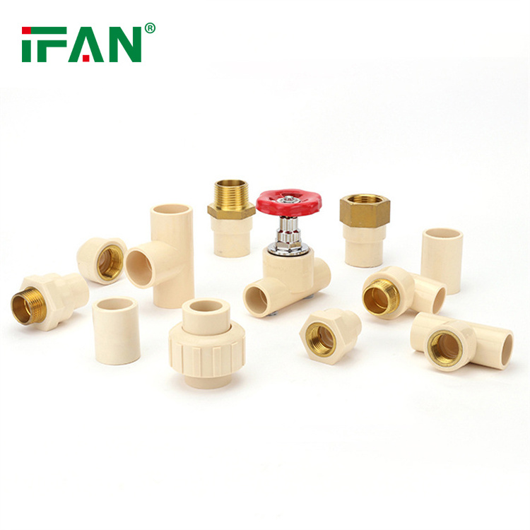 IFAN ASTM CPVC Pipes And Fittings Wholesale Socket Elbow Tee CPVC Fitting For Custom