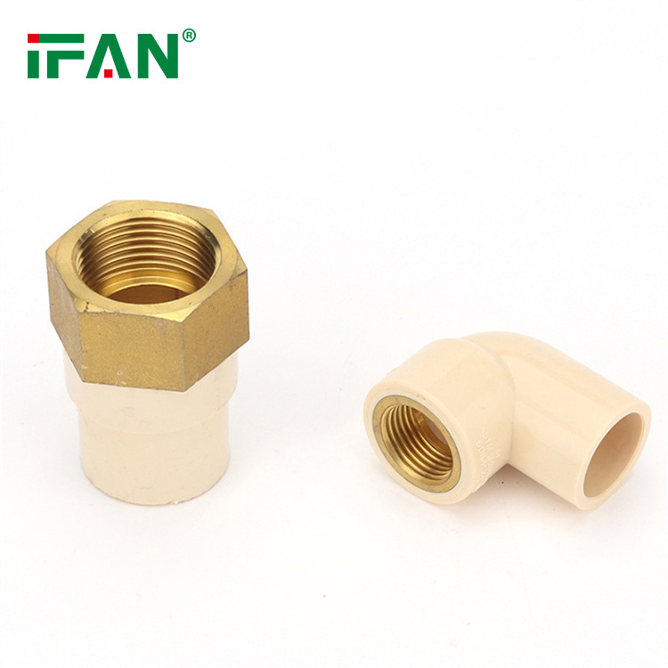 IFAN ASTM CPVC Pipes And Fittings Wholesale Socket Elbow Tee CPVC Fitting For Custom