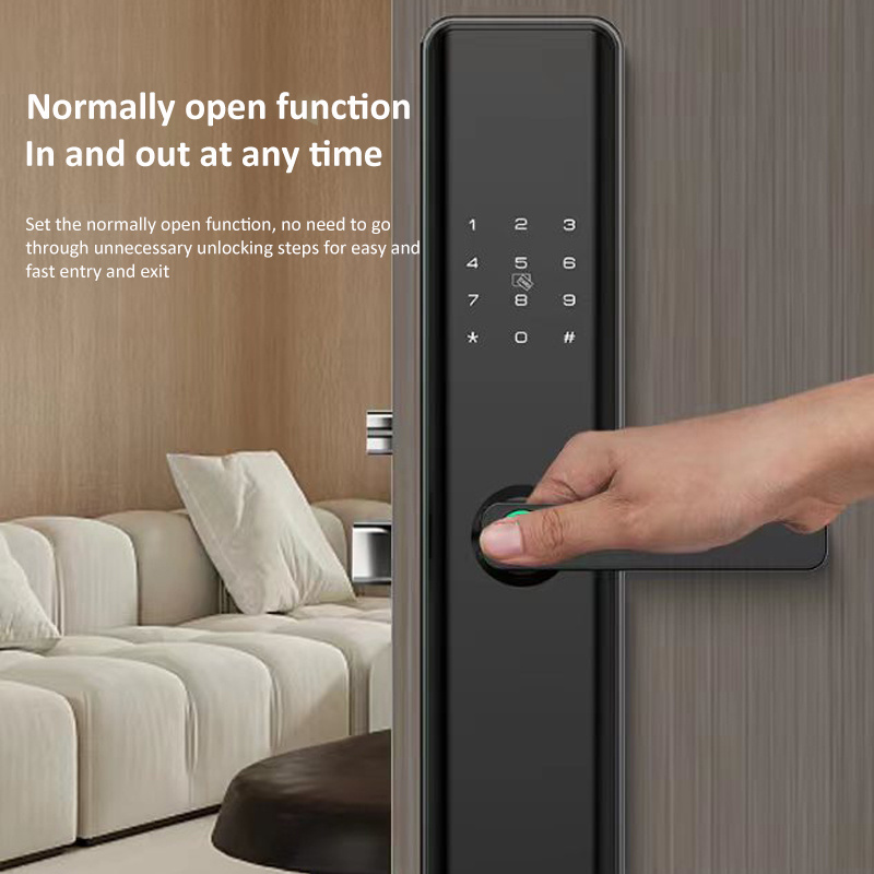 Tuya WiFi Smart door Lock Digital Lock for wooden door aluminum door it can use as an main gate lock