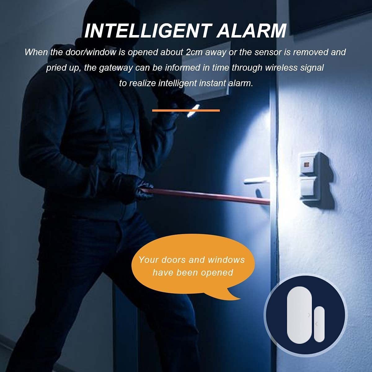 WiFi Door Sensor Smart Door Open/Closed Detectors