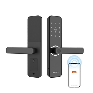 Wi-Fi/Zigbee Tuya Smart Fingerprint Door Lock TTLock Bedroom Door Lock Supporting Fingerprint/Password/Key/IC Card/ App Unlock