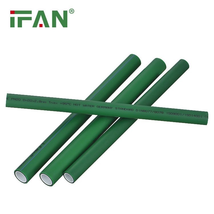 IFAN Cheap Price PPR Pipe Hot Sale Plastic Green Polypropylene Pipe for Water