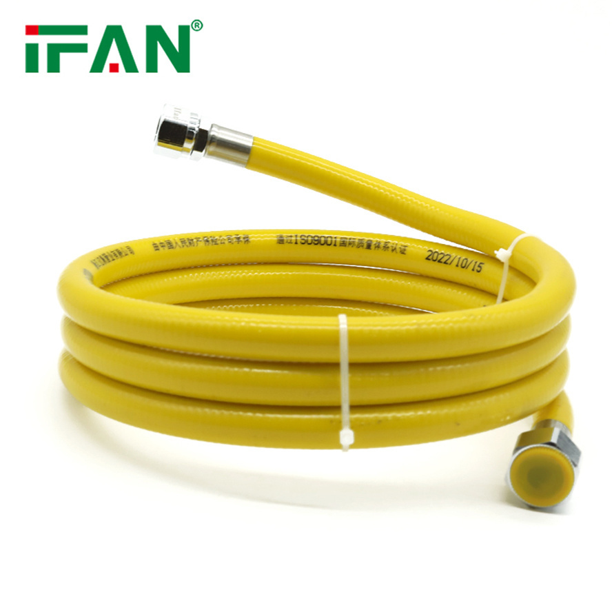 IFAN Manufacturer OEM Flexible Gas Corrugated Stainless Steel Plumbing Hoses Tubing Pipe