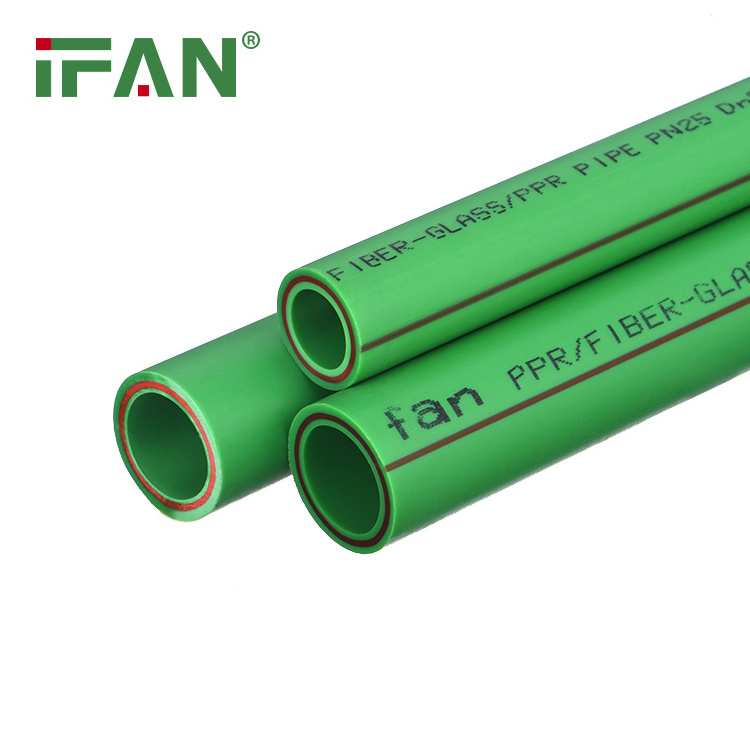 IFAN Cheap Price PPR Pipe Hot Sale Plastic Green Polypropylene Pipe for Water