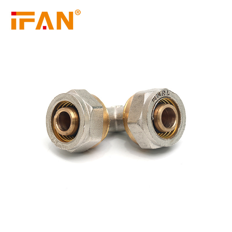 IFAN Hot Sale PEX Pipe Fittings PN10 Brass Compression Fittings 32mm PEX Elbow