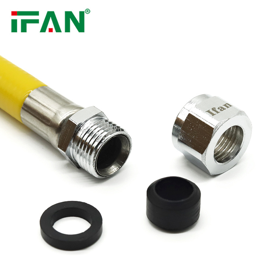 IFAN Manufacturer OEM Flexible Gas Corrugated Stainless Steel Plumbing Hoses Tubing Pipe