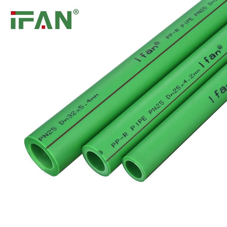 IFAN Cheap Price PPR Pipe Hot Sale Plastic Green Polypropylene Pipe for Water