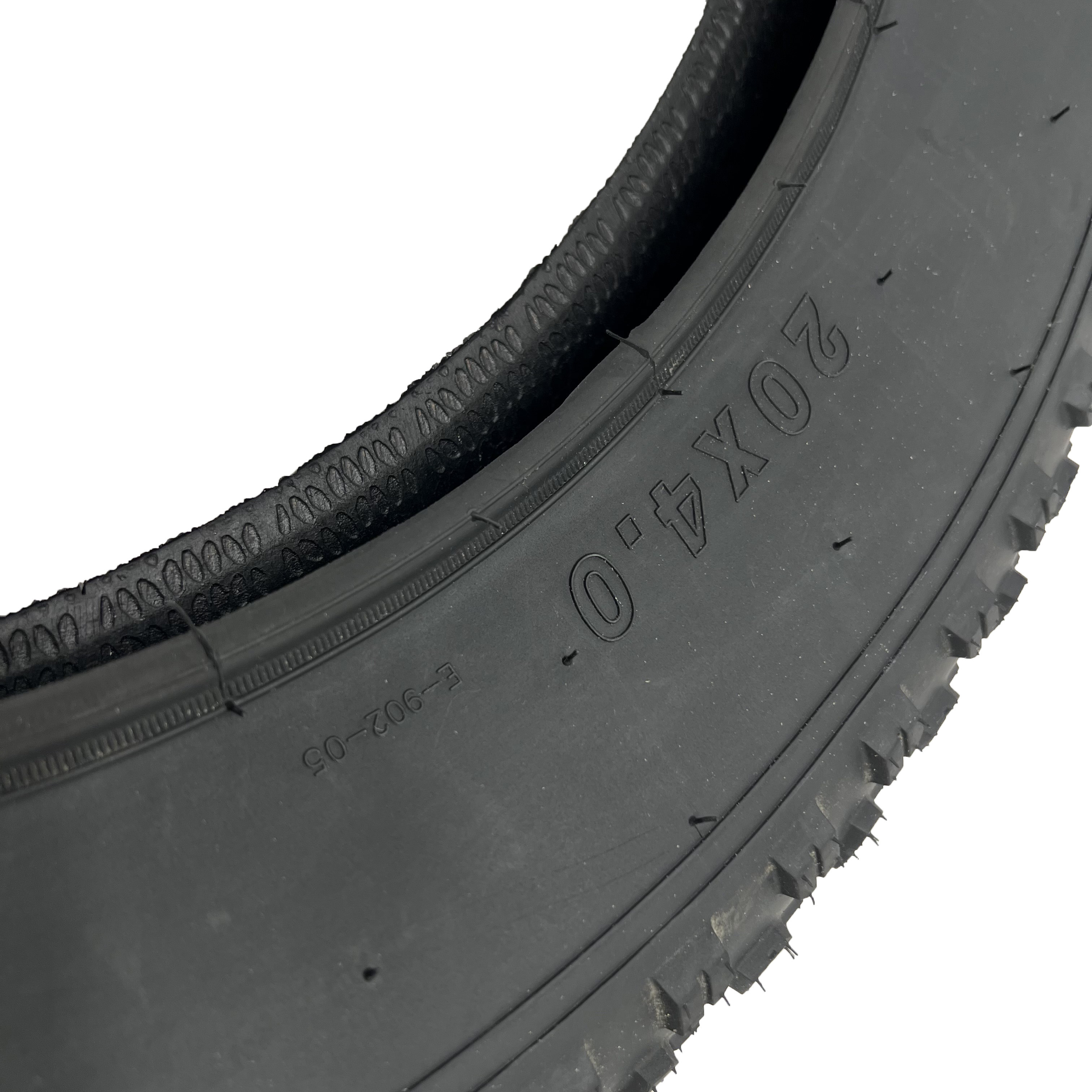 20 inch foldable fat tyre e bicycle tire 20X4.0 Size for fat Bike use on Electric Mountain Bikes