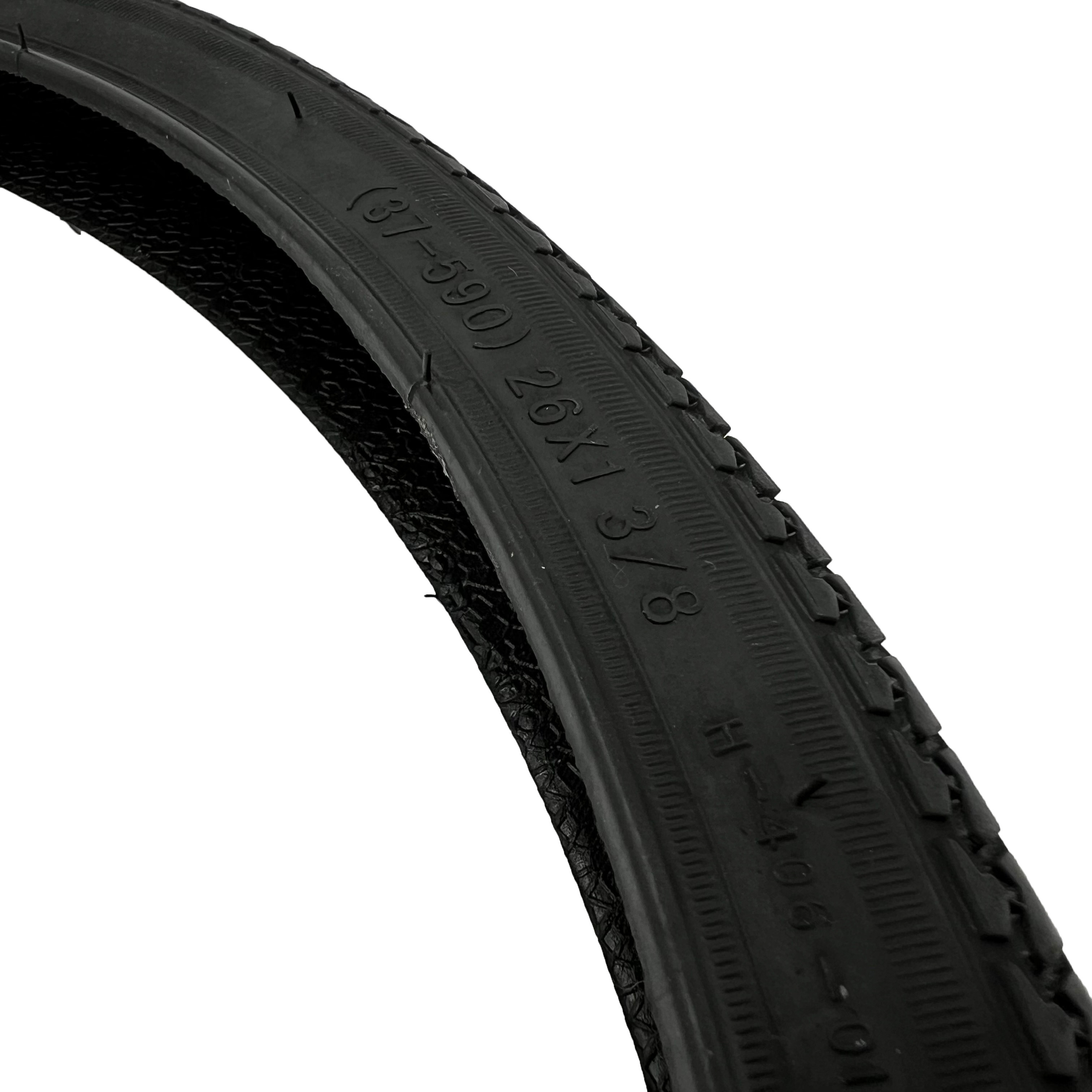 Bicycle Tires 26 x1 3/8 Wheelchair Tires Premium Quality for Ordinary Bicycle and Wheelchair Use