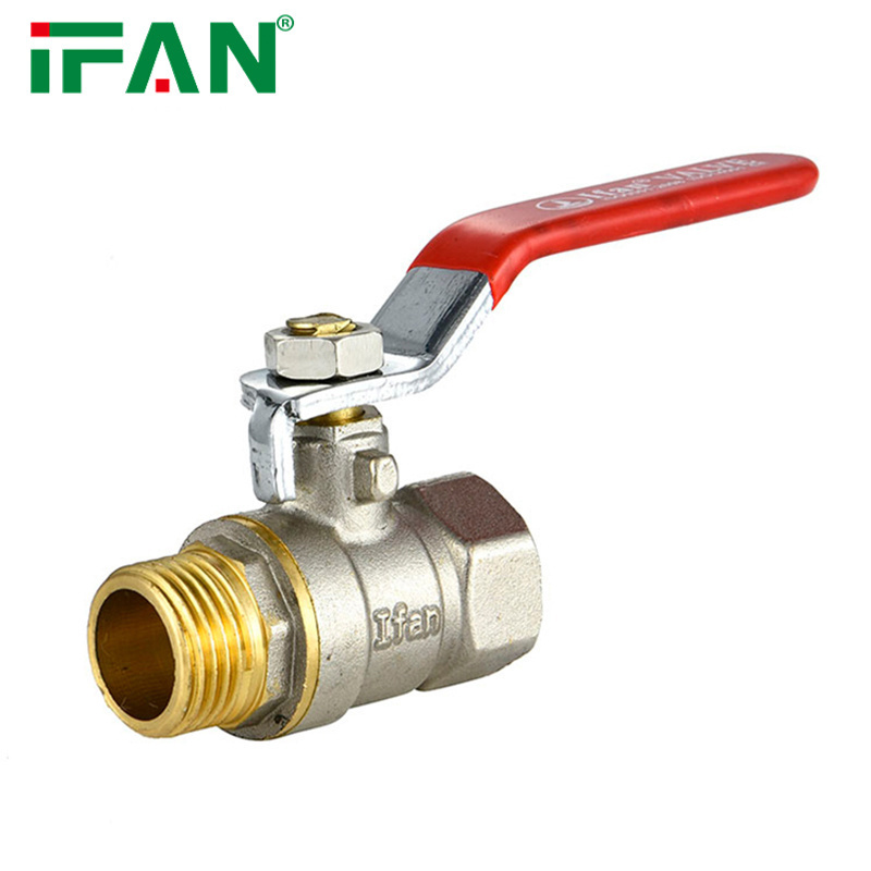 IFAN High Pressure 1/2'' 2'' Ball Valves Union Brass Ball Valve Female Thread Brass Valve