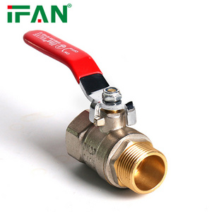 IFAN High Pressure 1/2'' 2'' Ball Valves Union Brass Ball Valve Female Thread Brass Valve