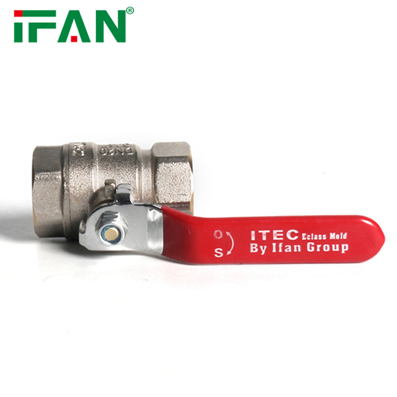 IFAN High Pressure 1/2'' 2'' Ball Valves Union Brass Ball Valve Female Thread Brass Valve