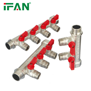 IFAN Manual Switching Brass PEX Manifold Floor Heating Manifold Brass Manifolds