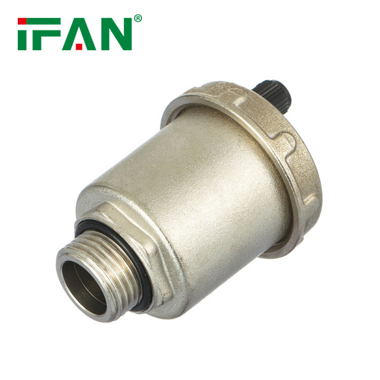 IFAN Chrome Plated Brass Auto Air Vent Valve Automatic Air Vent