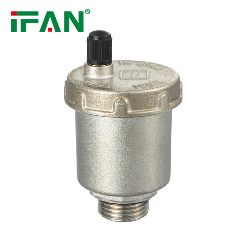 IFAN Chrome Plated Brass Auto Air Vent Valve Automatic Air Vent