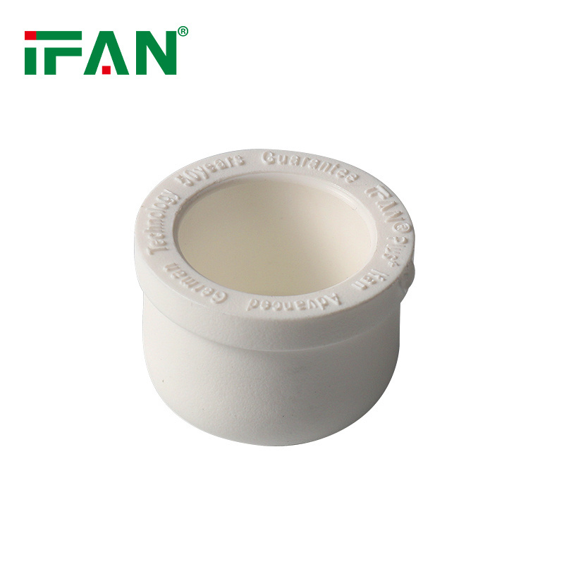 IFANPLUS High Quality PPR Pipe Fittings White End Cap PPR Pipes And Fittings