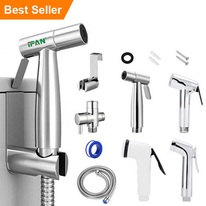 IFAN Muslim Shower Toilet Bidet Sprayer Portable Shattaf Hose Bidet Bathroom Shattaf Toilet Bidet