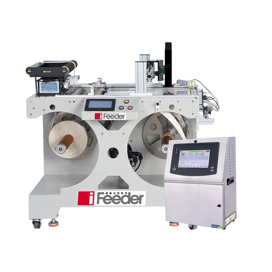 BY ifeeder stretch film rewinding machine stretch film rewinder rewinding machine