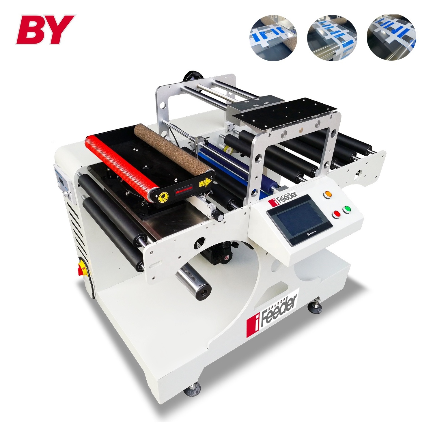 rewinder roll film printing aluminum foil automatic fast printing tto rewinder machine