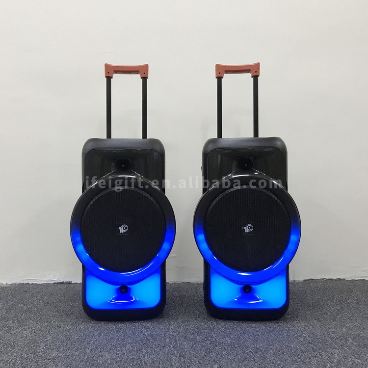 Bass 12 inch speaker Big DJ speaker Latest  Super seller TWS trolley Speaker With Remote Control IFeiGift if-1201