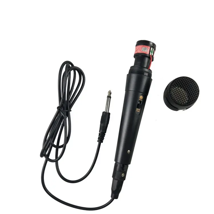 cheaper price hot selling nice quality popular Karaoke Wired Microphone Factory wholesale Portable Cool Mic