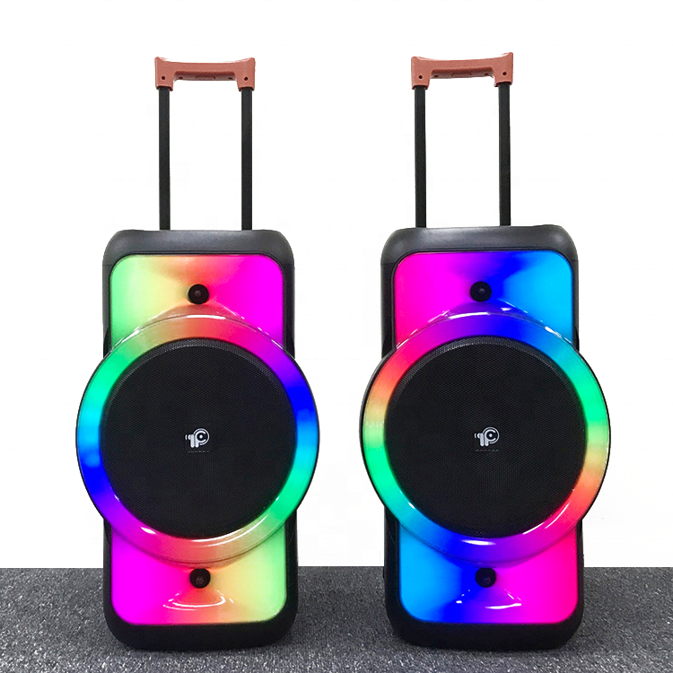 Bass 12 inch speaker Big DJ speaker Latest  Super seller TWS trolley Speaker With Remote Control IFeiGift if-1201