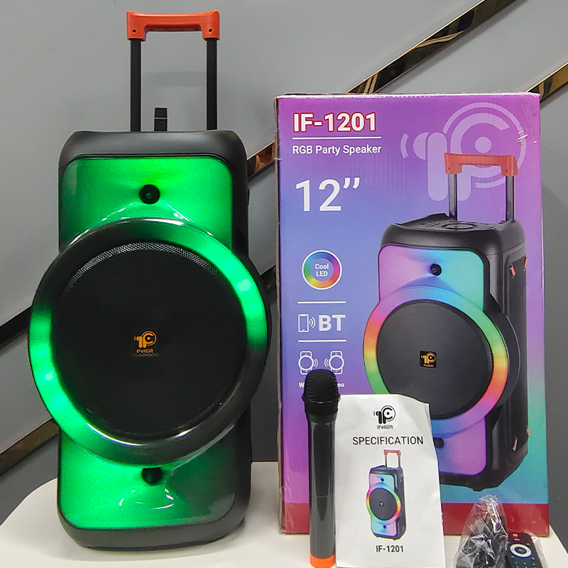Bass 12 inch speaker Big DJ speaker Latest Super seller TWS trolley ...