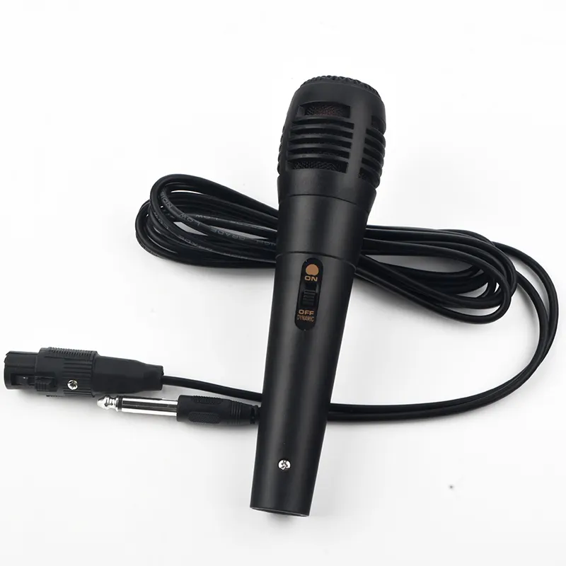 cheaper price hot selling nice quality popular Karaoke Wired Microphone Factory wholesale Portable Cool Mic