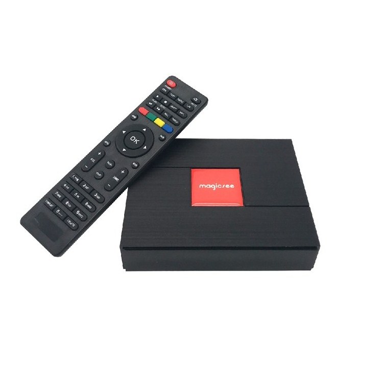 2020 OTT Android Box+DVB S2+DVB T2+DVB C C400 Plus DDR4 3GB eMMC Flash 32GB Amlogic S912 Octa core with TV Remote True 4K