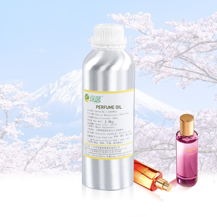 hot sale popular high quality perfume Japanese cherry blossoms fragrance oil perfume concentrated free sample