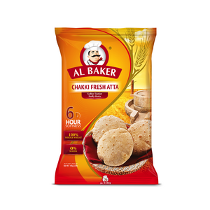 High Quality Chakki Atta Al Baker 10 kg Bag New Packing for Authentic Stone Ground Flour Wholesale from Al Baker