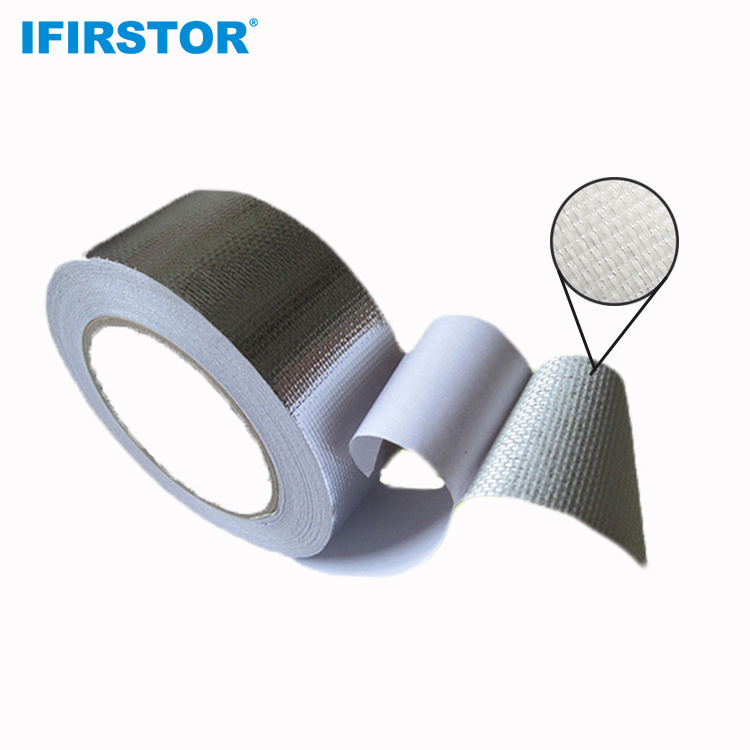 Free Sample Factory Production Low Price Reinforced Heat Resistant Fiberglass Adhesives Aluminum Foil Tape