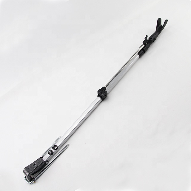 Telescopic Sections Adjustable Fishing Rod Pole Rack V Holder Bracket Support Stand