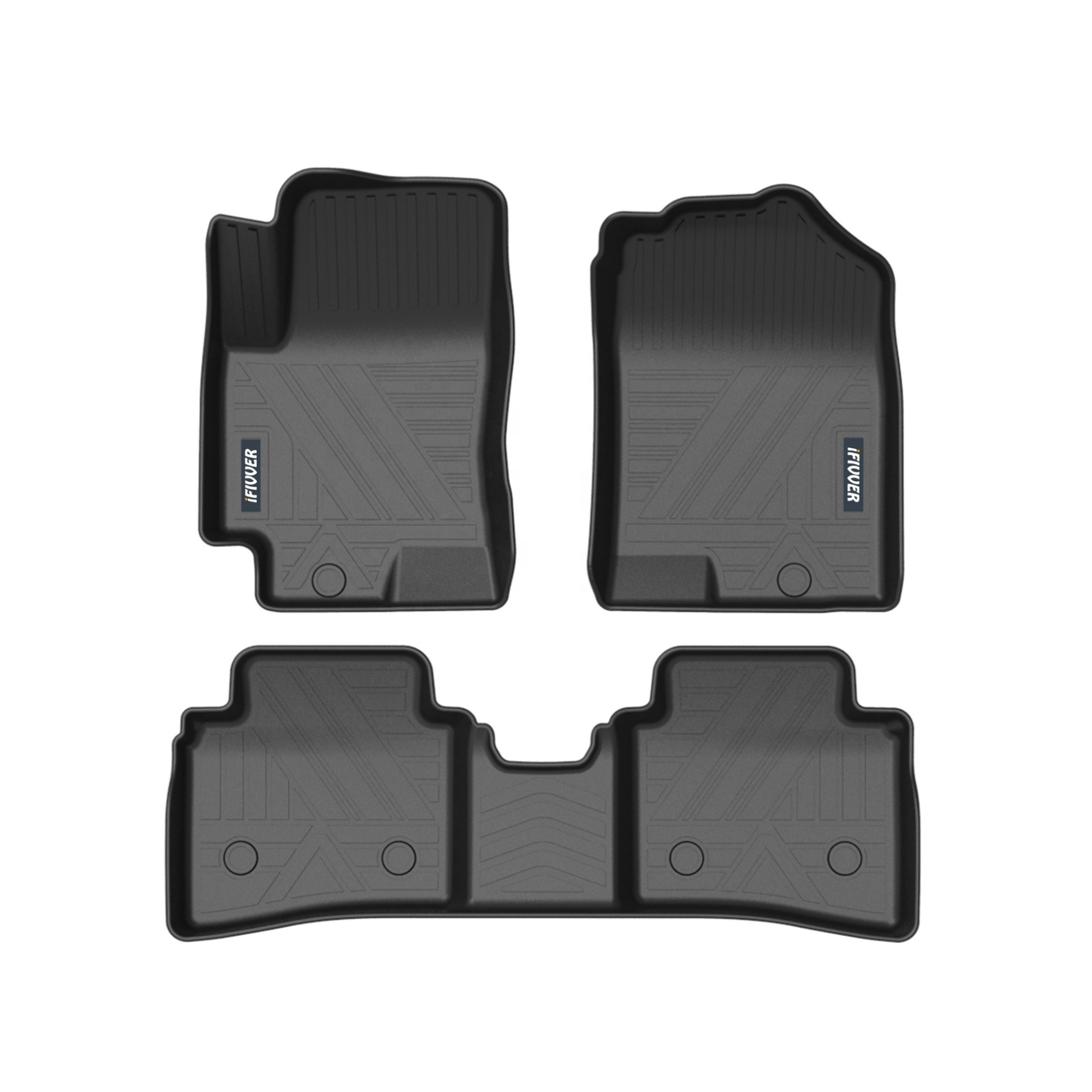 KIA FORTE&K3 2018-2020 Wholesale Hot Sale Vehicle Foot Mat Sufficient Supply All-Weather Waterproof Durable 3D TPE Floor Mats