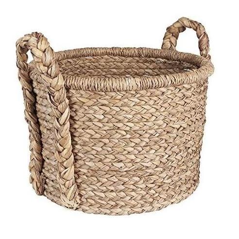 Wholesale Rattan Basket Customized Hot Selling Hand Woven Product Rattan Basket for Household Modern Outdoor Furniture