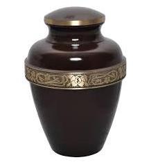 High Quality Brass Classic Cremation Urns For Human Ashes Metal Urns