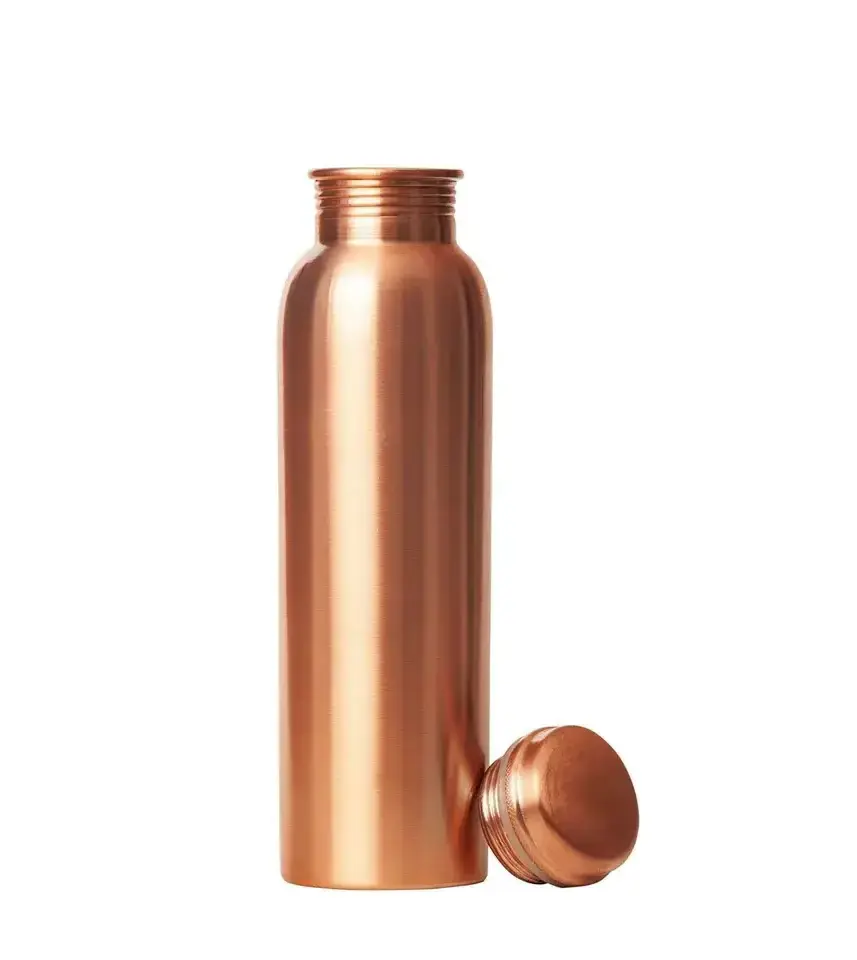 Premium Quality Handmade Yoga Use Copper Bottle with Custom Size Available at Affordable Price from India