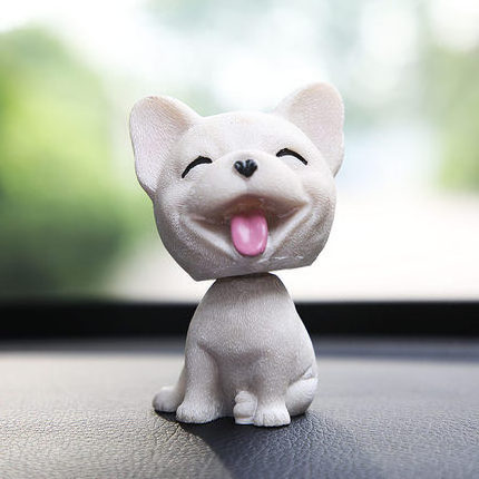 Customized Dog Bobbleheads toy figures Cartoon Toy Action Figure Character bobble head dog custom Car office desktop decoration