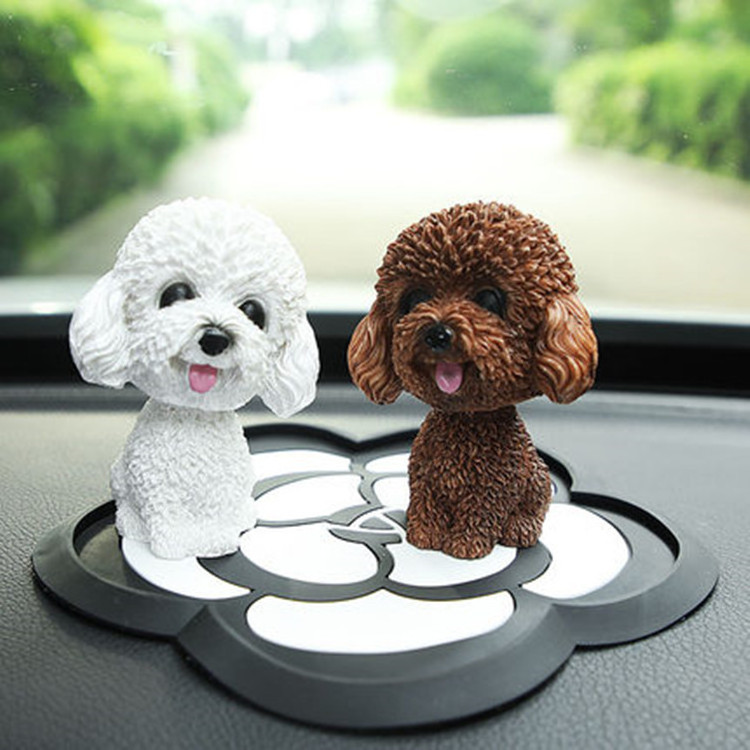 Customized Dog Bobbleheads toy figures Cartoon Toy Action Figure Character bobble head dog custom Car office desktop decoration