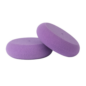 UFO Shape Auto  purple Foam Wax Applicator Pad Car Tyre Dressing Sponge Applicator