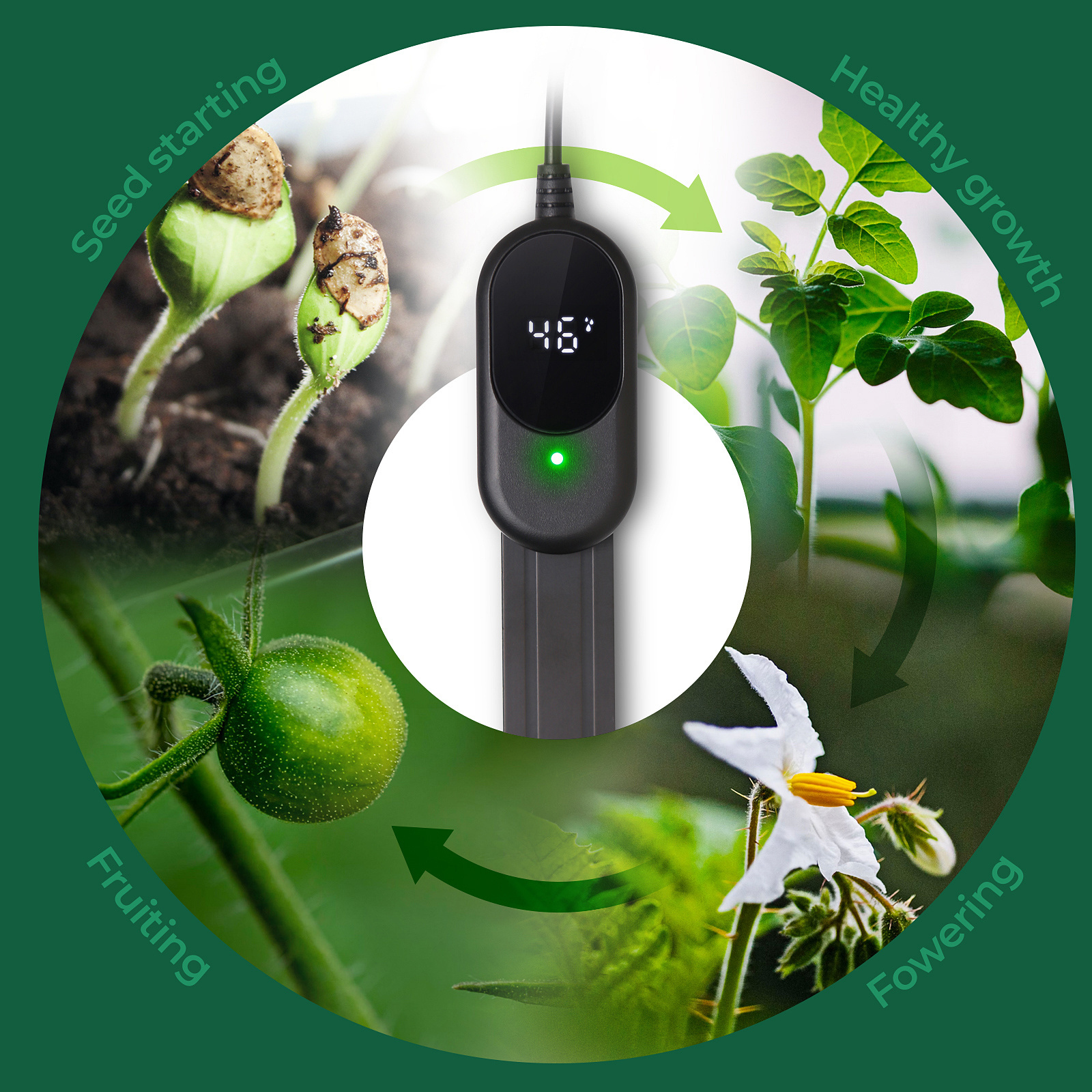 digital soil moisture meter sensor for House Plant indoor plants