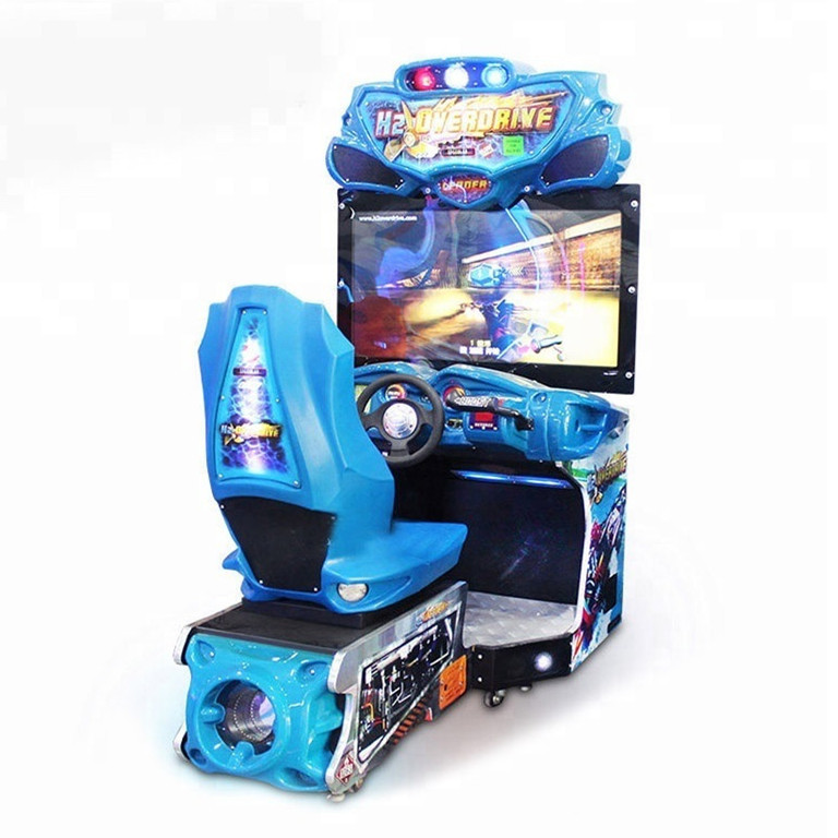 3D Video Car Driving H2 Overdrive Arcade Simulator Racing Video Arcade Game Machine