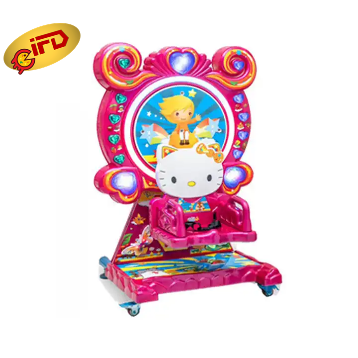 IFD Coin Operated Children's Rocking Car Rides Rotating Ferris Wheel Kiddie Ride