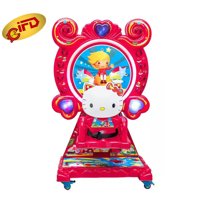 IFD Coin Operated Children's Rocking Car Rides Rotating Ferris Wheel Kiddie Ride