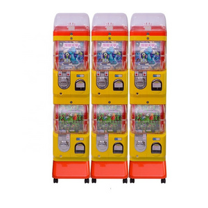 Coin Token Operated Capsule Toy Gashapon Prize Gift Vending Game Machine