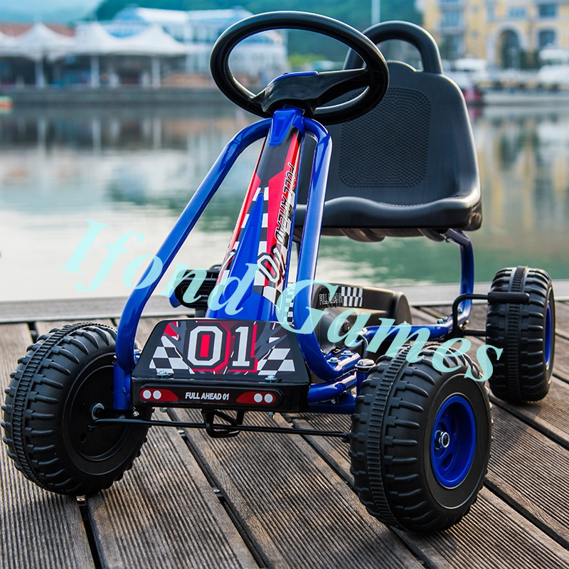 2022 Kids Outdoor Sport Kart High Quality Pneumatic Tire Pedal Go Kart For selling