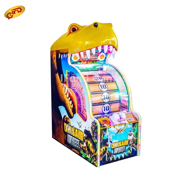 IFD Redemption Ticket Arcade Indoor Amusement Machine Lucky Wheel Machine Dinosaur Wheel Machine