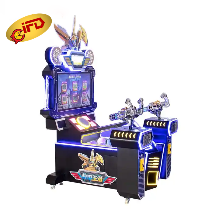 IFD Coin Operated Laser Gun Simulator Video Indoor Double Shooting Arcade Game Machine For Adults Game