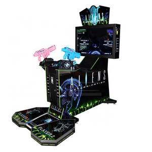 Wholesale Indoor Amusement Alien Shooting Gun Video Simulator Arcade Game Machine