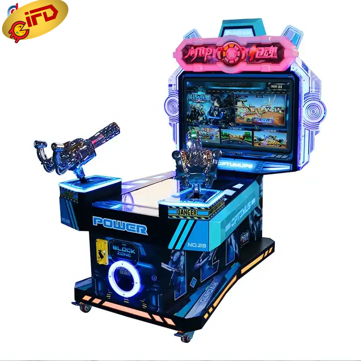 IFD High Quality  Factory Oem Service Time Crisis 3 Arcade 4 In 1 Firepower 5d Shooting Simulator Game Machines